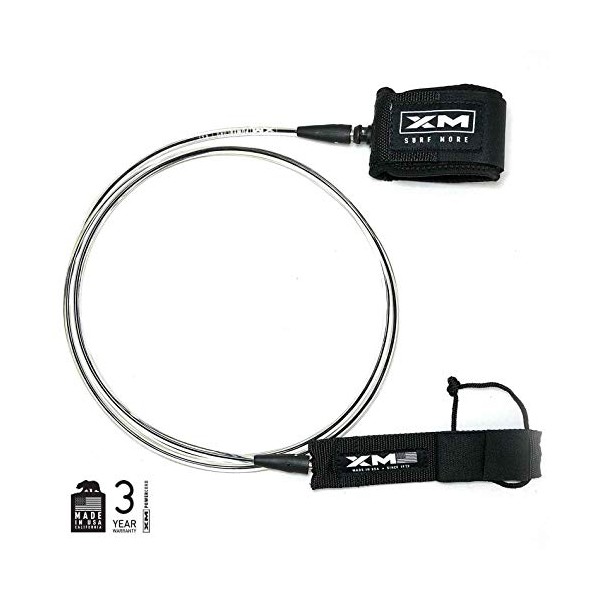 XM Surfboard Leash/CORE/COMP (.220in) // Made in USA / 3