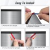 Edge Trim, 1/8" Rubber Edge Trim, Flexible Self Adhesive U