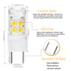 Dimmable G8 LED Bulbs, 20-25W Halogen Equivalent, T4 JCD Type