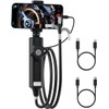 Endoscope Camera 1920P HD con Luz y Rotación 360° –