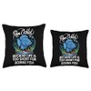 Ram Cichlid Fish Lover Freshwater Aquarium Fish Aquarist Throw Pillow