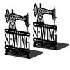 Peacoblue 4.7"x3.5"x7.1" Metal Bookends, Heavy Duty Book Ends for Shelves