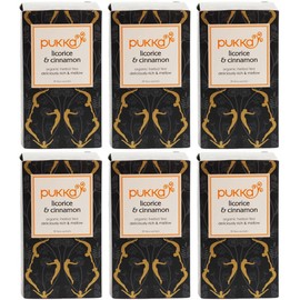 (6 PACK) - Pukka Herbs - Licorice & Cinnamon | 20 sachet | 6 PACK BUNDLE