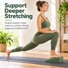Yoga Wedge Blocks for Stretching & Squats – EVA Foam