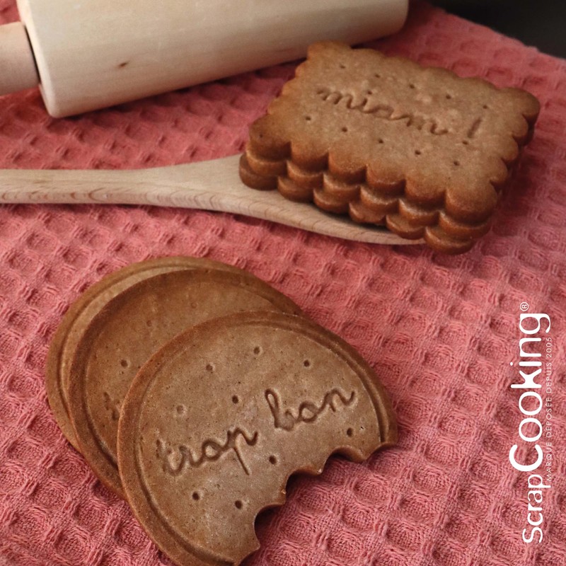 ScrapCooking - 2 Taglierina per biscotti "Classici" - Piccolascarpe e