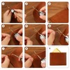 WILLBOND 12 Pcs Leather Sewing Awl Kit Including Handheld Sewing