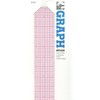 C-Thru B-85-2" x 18" Standard Plastic Beveled Graph Ruler