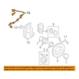 TOYOTA 89516-60270 Skid Control Sensor Wire