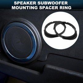 TUCKBOLD Speaker Spacer Ring Tweeter Speaker Spacer Adapter for Ford Expedition 1997-2014 Waterproof Black 2 Pcs