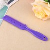 Double-sided thinning comb, hair cutting comb with 2 blades, shaving