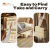 6 Pack Sheet Storage Organizer (King & Queen Size) with