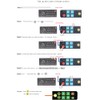 Universal Seniors Elderly Big Button IR Remote Control For TV,
