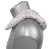 Johanniskern Grain Neck Pillow with Chambers Shabby Chic Grey /
