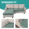 Sectional Couch Covers 3 Piece Stretch Sofa Seat Cushion Cover
