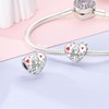 NARMO 925 Sterling Silver Charms Compatible with Bracelets and Necklaces,