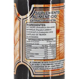 Extracto Vegetal Ajo Rey Wenyjaz 70ml Glucosamina Cartílago                                                                                           