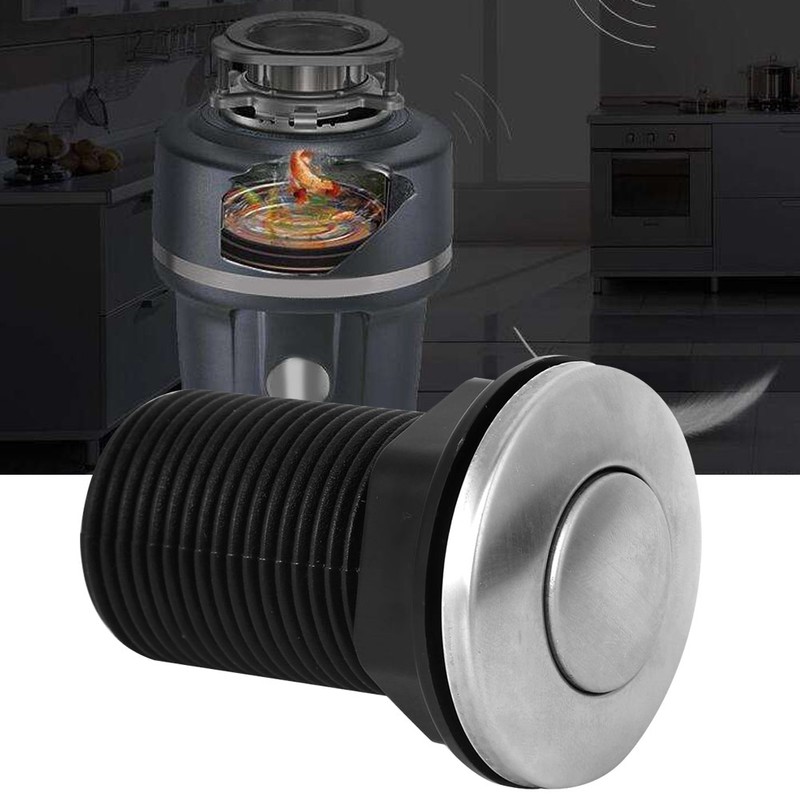 Air Activated Push Switch Button for Garbage Disposal Bathtub Air