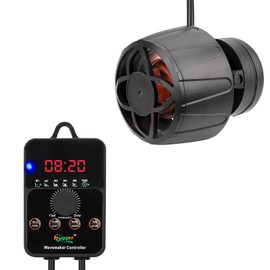 hygger 24/7 Mode Aquarium Wave Maker,9000LPH Fish Tank Wave Maker with Intelligent Controller, 8W Quiet Magnetic Powerhead Aquarium Circulation Pump for 380-560L Freshwater Saltwater Tanks