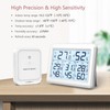LOFICOPER Digital Hygrometer Thermometer, Indoor Outdoor Thermometer with 3 Sensor,
