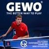 GEWO CS Clip Table Tennis Net - Robust Table Tennis