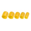QUARKZMAN Pack of 100 Rubber End Caps 6/9/12/16/19 mm Rubber