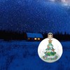 23.6in Inflatable Christmas Balls with LED Giant Light Up Decorated