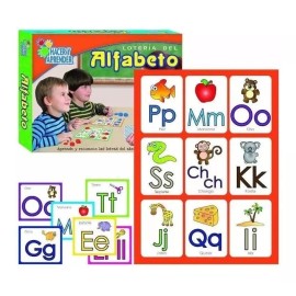 Hacer y Aprender Lotería Aprendiendo El Abecedario Educativa, Didáctico