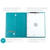 DELMON VARONE Writing Case with Notepad DIN A4 (80 Sheets)