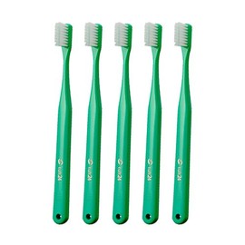 [Set of 25] Dental Oral Care Tuft 24 MS (Medium Soft), Green