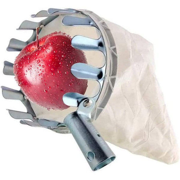 ProLeo Harvest Aid Fruit Picker with Fabric Bag, Apple Picker