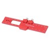6 Inch Woodworking Ruler Adjustable Sliding Stop Aluminum Alloy Pocket