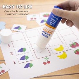 BAZIC Premium Jumbo Glue Stick 36g/1.27 Oz, Multi-Purpose Acid Free, Glue Sticks, for Photos Paper Kids Art Craft at School Home Office, 1-Pack