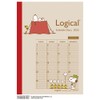 Logical Diary 2025 Monthly Note Type P/B6 Peanut 1 NS-B602-25PA1