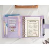 Moterm Personal-Wide Luxe Rings Planner - Genuine Leather Binder Organizer