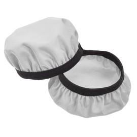 PATIKIL Grey Flexible Fabric Washable Headphone Cover Fits 60mm-90mm 1 Pair Elastic Fabric Earphone Protector for Most On-Ear Headphones