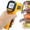 Contactless Thermometers, Real-Time Infrared Thermometers, High Precision Gauge with Ergonomic