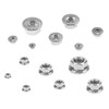 Guard4U 140Pcs M3 M4 M5 M6 M8 M10 M12 Flange