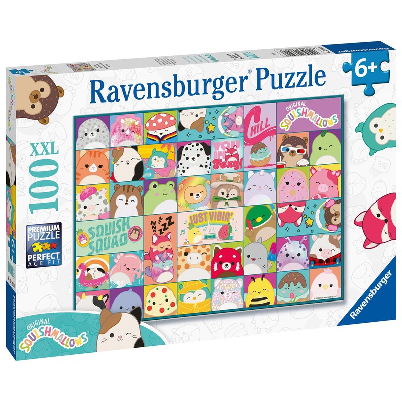 Ravensburger 13391 Squishmallows Squismallows Jigsaw Puzzle for Kids Age 6