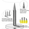 Engraving CNC Wood Carving Router Bit 1/4 Shank 15°/20°/60°/90° Engraving