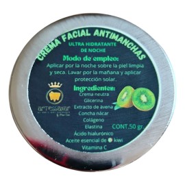 Artessanar Crema Facial De Noche Antimanchas Rejuvenecedora