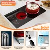 Gveyajo 2 Electric Burner Cooktop, 12 Inch Portable Plug in