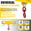 KUAFU Universal Forklift Lifting Hook 4800 LBS Capacity Forklift Lifting