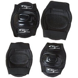 Sport Direct SKE01M Knee and Elbow Pads, Medium/Large