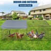 Walk In Chicken Coop Run Metal Chicken Hen House Poultry