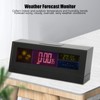 Electronic Weather Clock Digital Weather Forecast Monitor with Calendar Display