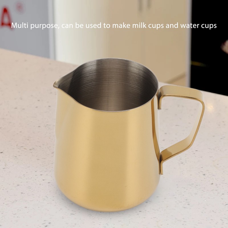 Milk Frothing Pitcher Stainless Steel Milk Jug Coffee Frothing Pitcher