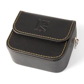 KZ IEM Case in Ears Earbud Case,Black Leather Portable Small Earbud Carrying Case,Earphones Accessories Storage Bag for KZ ZS10 PRO/ZSN PRO/ZSN PRO X/ZST,CCA CRA/C10