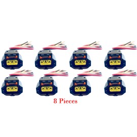 ISUMO 8 x Ignition Coil Electrical Connector Fits Chrysler Dodge Jeep Ram 2005-2021 V8