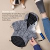 ESQUIMAL Chamarra Impermeable Reflectante para Perro Chaqueta con Capucha (Camuflaje
