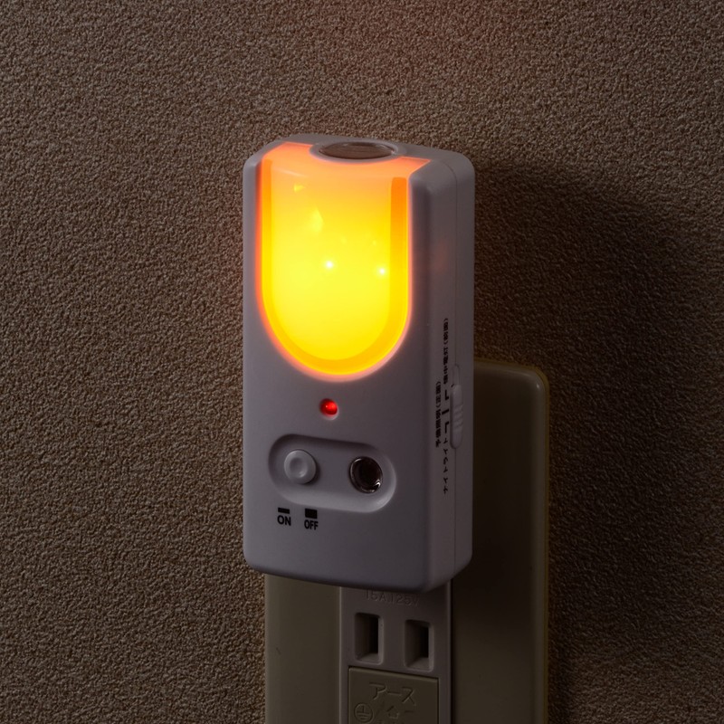monban LS-AS3A4-W 07-8210 LED Foot Light, Bright/Dark Sensor, Power Outage,